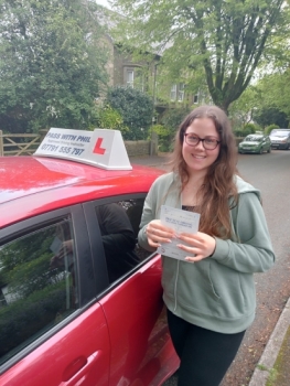 Huge congratulations go to Amber who passed her driving test today at the 1st attempt and with only 5 driver faults. It´s been an absolute pleasure taking you for lessons, enjoy your independence and stay safe 👏👏👏👏👏